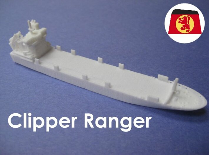 MS Clipper Ranger (1:1200) 3d printed