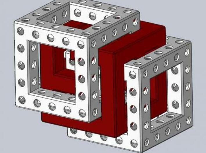 Little Maze N-Cube 3d printed ok