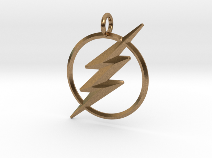 The Flash Keychain 3d printed
