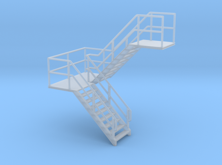 HO Staircase 39.1mm 3d printed