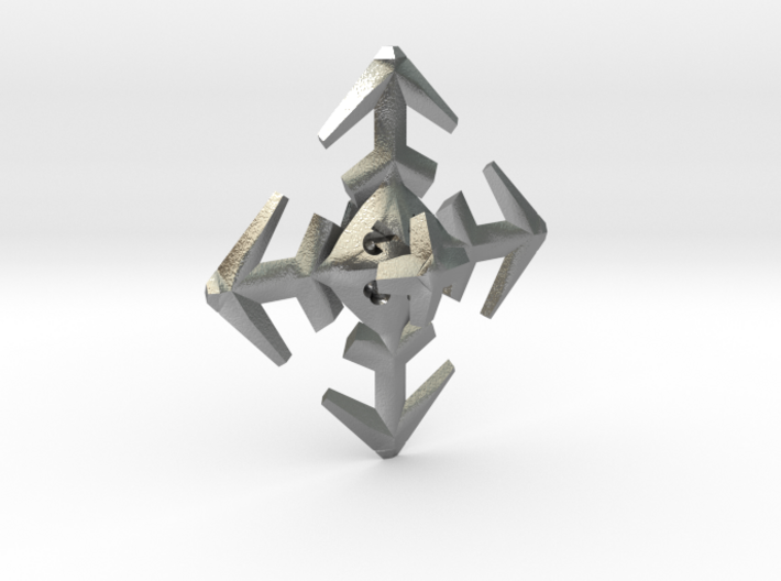 Snowflake D8 3d printed