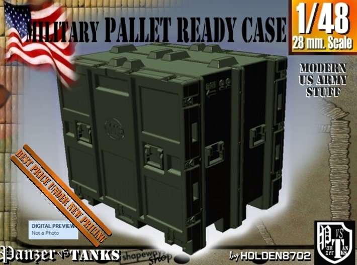 1-48 MM08 Pallet Ready Case 3d printed