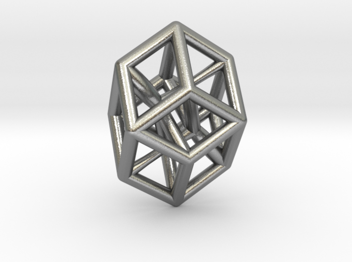 Bilinski Tesseract Pendant 3d printed 