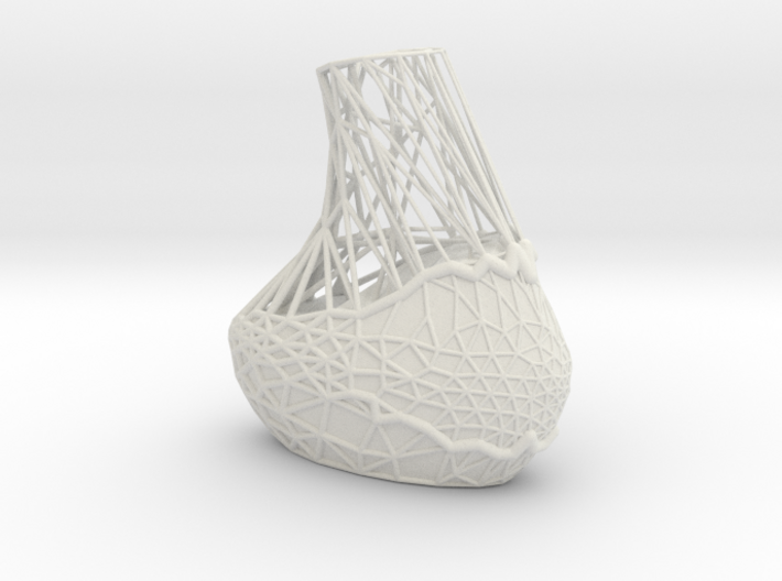 Geo Cutout Vase 3d printed 