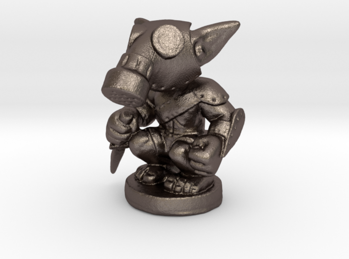 Goblin Alchemist (Chthonic Souls Edition) 3d printed