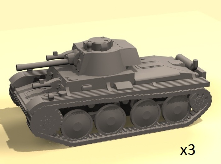 1/160 Pz 38(t) tank 3d printed