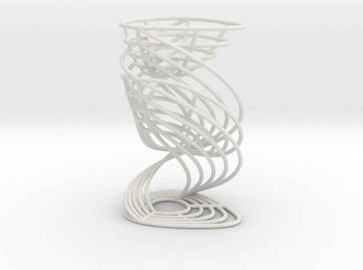 Morse Oscillator Time Helices 3d printed