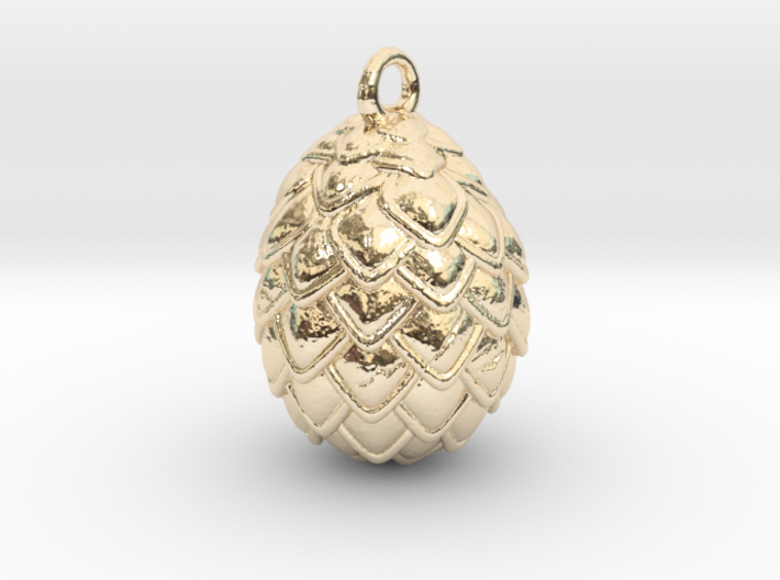 Dragon Egg Pendant 3d printed