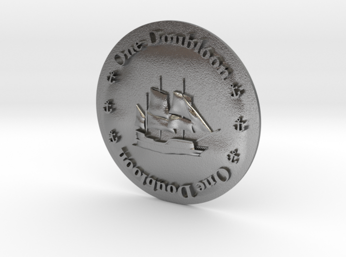 Doubloon 3d printed