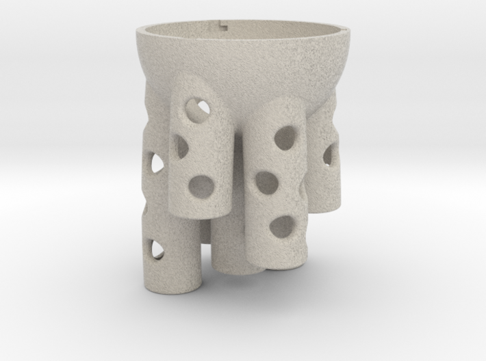 tube sponge 3d printed
