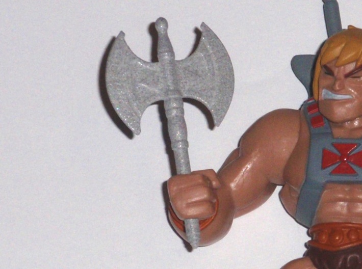 Battle Axe for the New Mini figures 3d printed unpainted