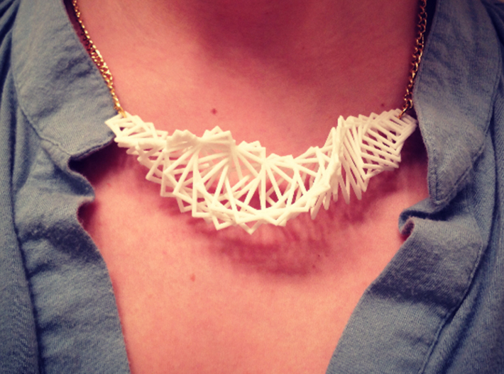 Arithmetic Necklace 3d printed