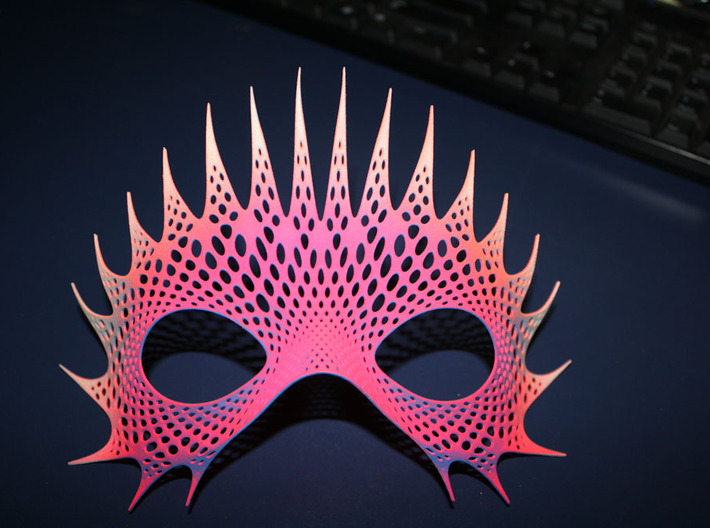 Party Mask 'Mystical Mind' 3d printed