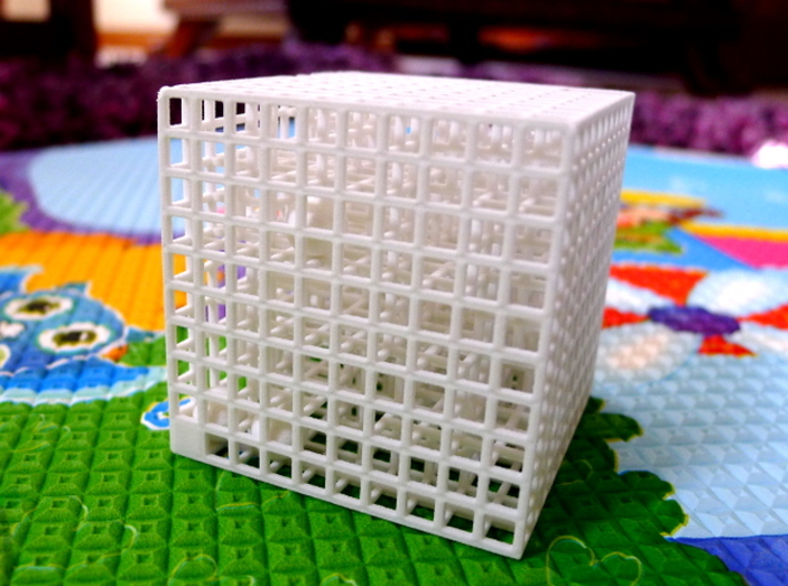 Maze 00, 5x5x5, 'Cube 0' 3d printed