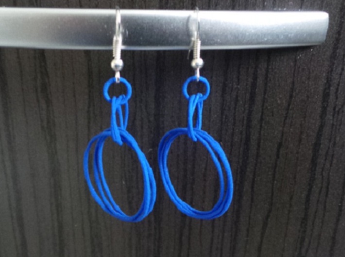 Earrings Loops Smaller - 2 Pcs 3d printed 