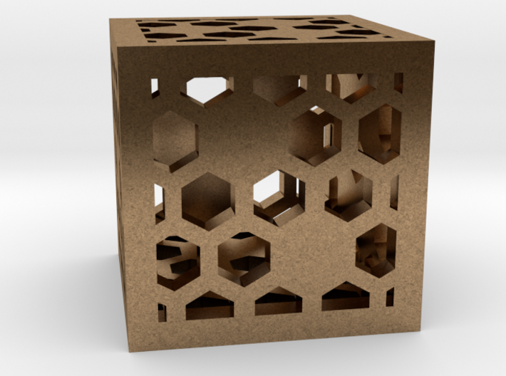Honeycomb D6 3d printed