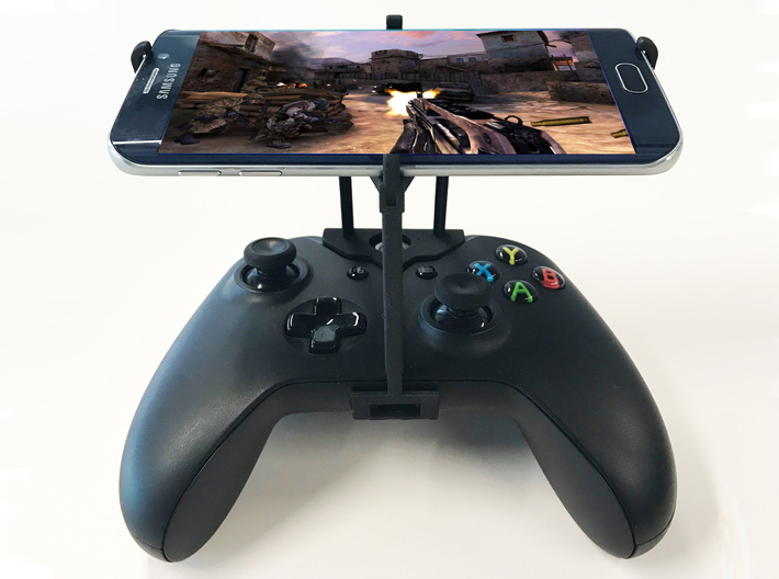Controller mount for Xbox One S & Google Pixel - T 3d printed Xbox One S UtorCase - Over the top - Front