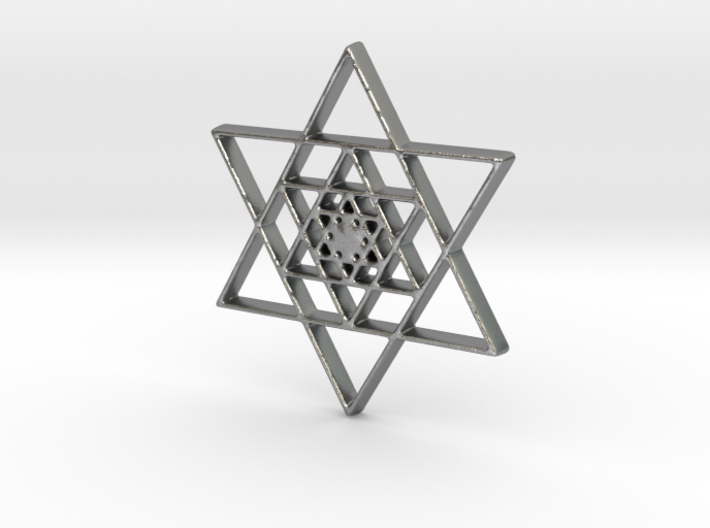 Infinite Jewish Symbol Pendant Charm 3d printed