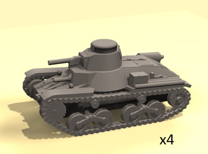 1/144 Ha-Go Type-95 tank 3d printed