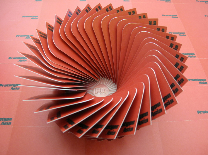 Cardrousel (.78mm cards) : A decorative card holde 3d printed 
