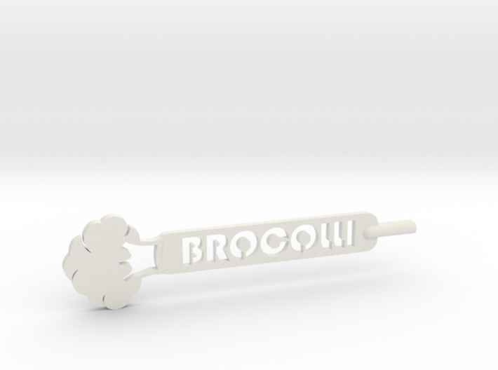 Brocolli Plant Stake 3d printed