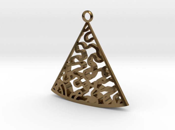 Baumann earrings 3d printed