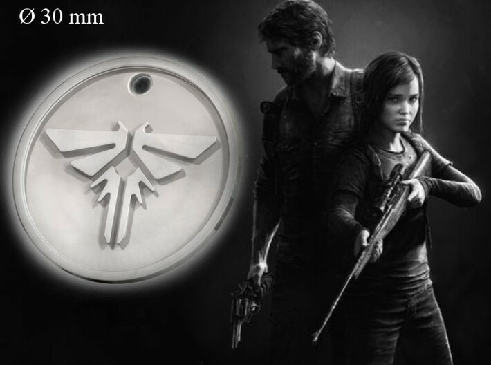 Firefly Pendant (The Last Of Us) 3d printed