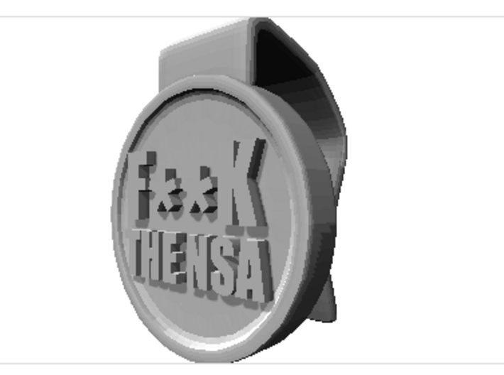 F**K the NSA Computer Camera Cover PG-13 3d printed 