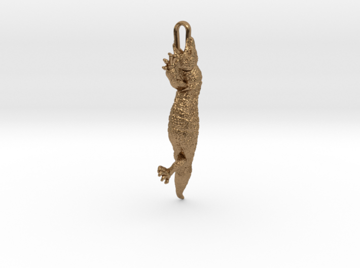 Gila Monster Charm 3d printed Lizard pendant by ©2012-2015 RareBreed