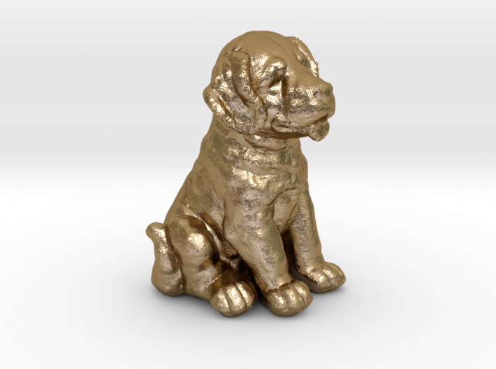 URNS Labrador Puppy 1.5mm 3d printed