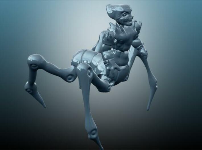 centaur small 3d printed rendered out of sculptris