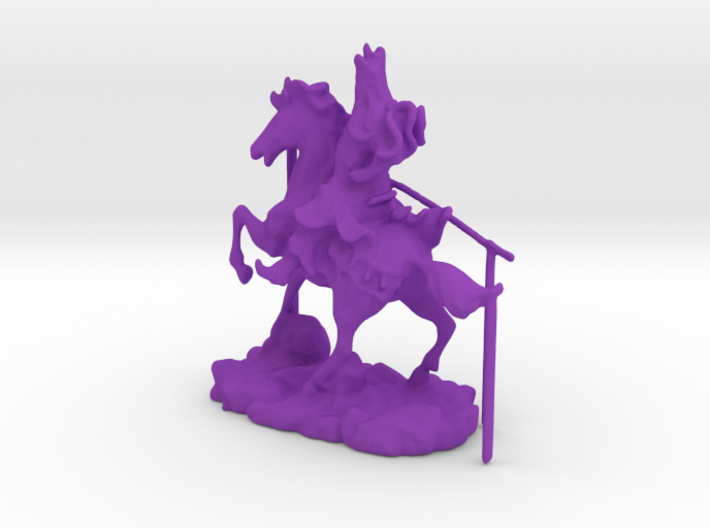 Chinese Knight 2 3d printed This is a render not a picture