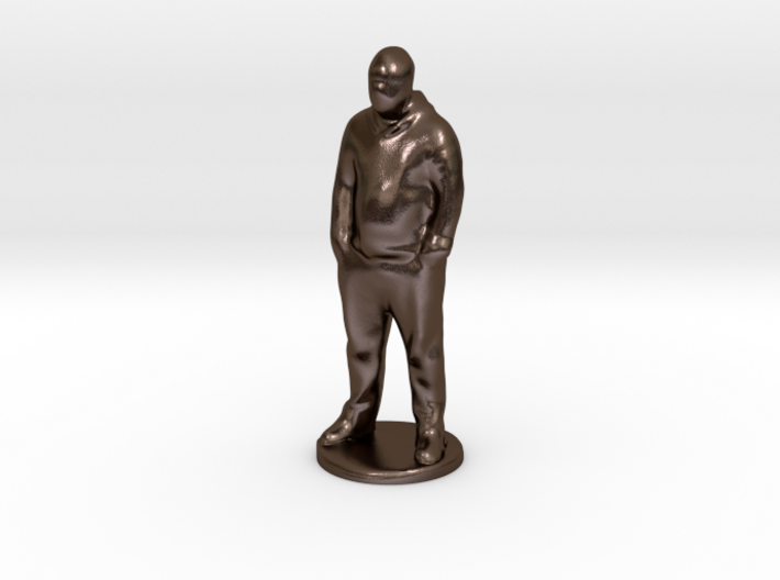 Taller Statue of Dragomir Petkanski 3d printed