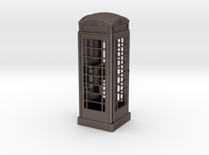 K6 Telephone Box (7.5cm) 3d printed