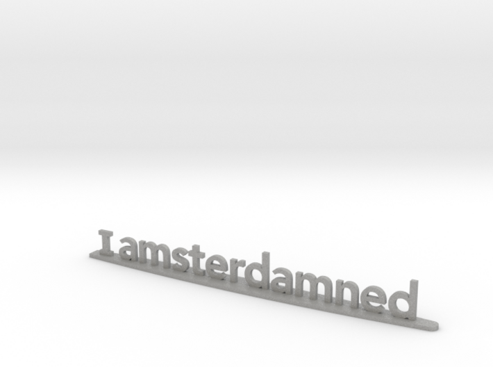 I amsterdamned 3d printed