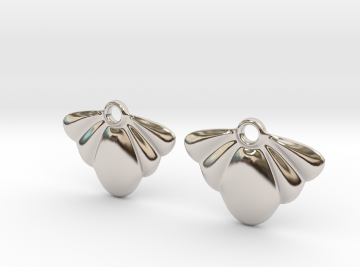 Seashell Earring Set 3d printed