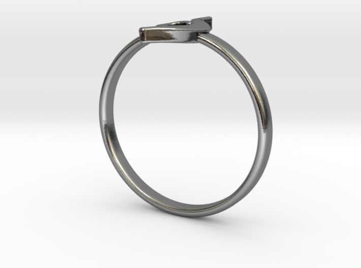 Neda Symbol Ring Size 9 3d printed