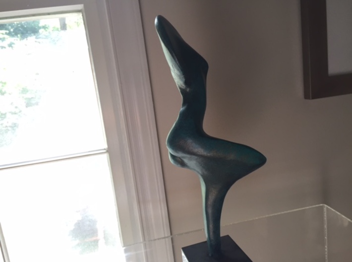 Fine Art Abstract Lady 3d printed 