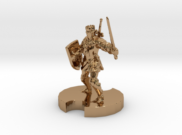 Medieval Knight 2 3d printed This is a render not a picture