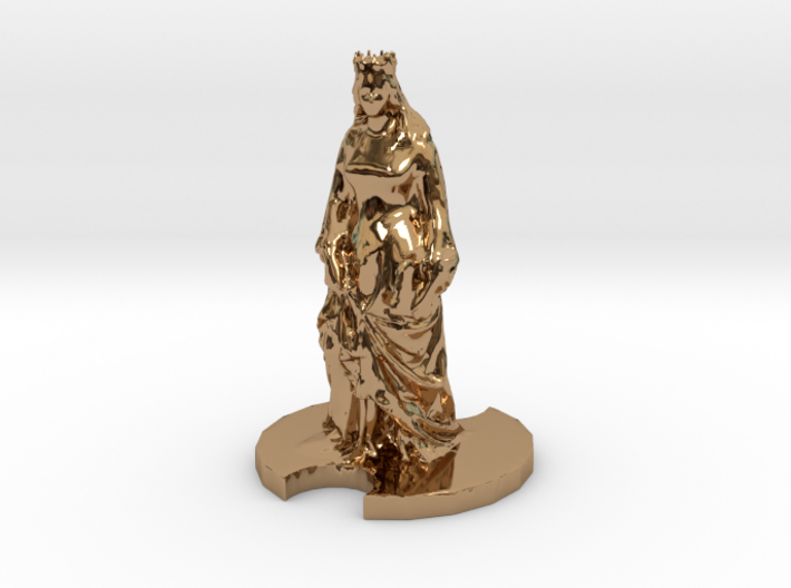 Medieval Queen 3d printed This is a render not a picture