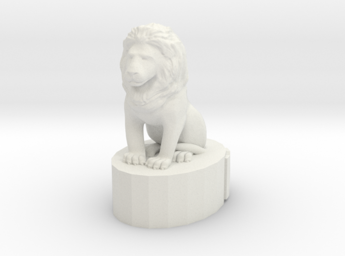 Lion King 3d printed This is a render not a picture