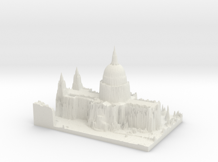 St Paul's Cathedral, London 3d printed