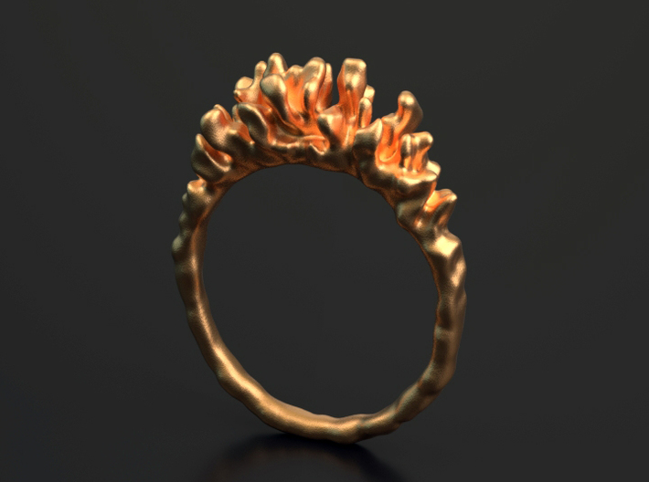 Coral Ring II 3d printed 