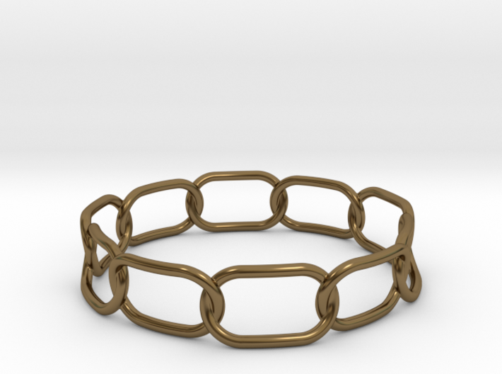 Chained Bracelet 72 3d printed