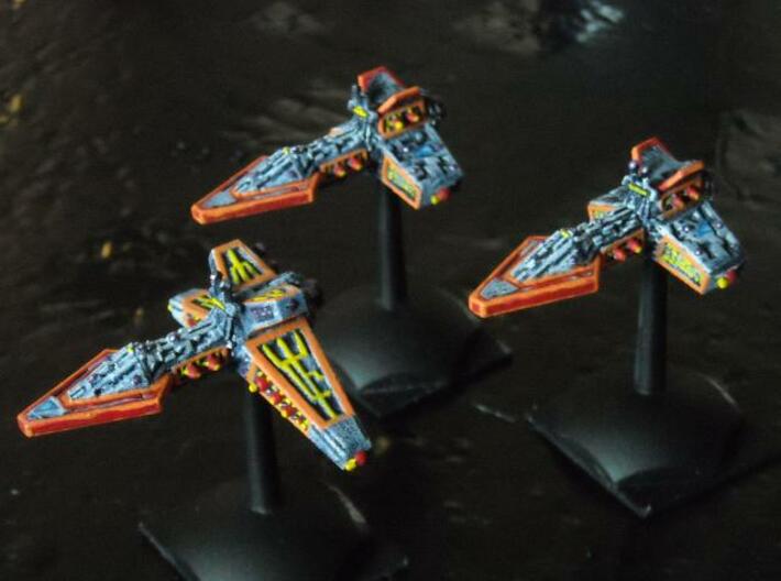 VA200A Light Cruiser Squadron Pack 3d printed Painted model