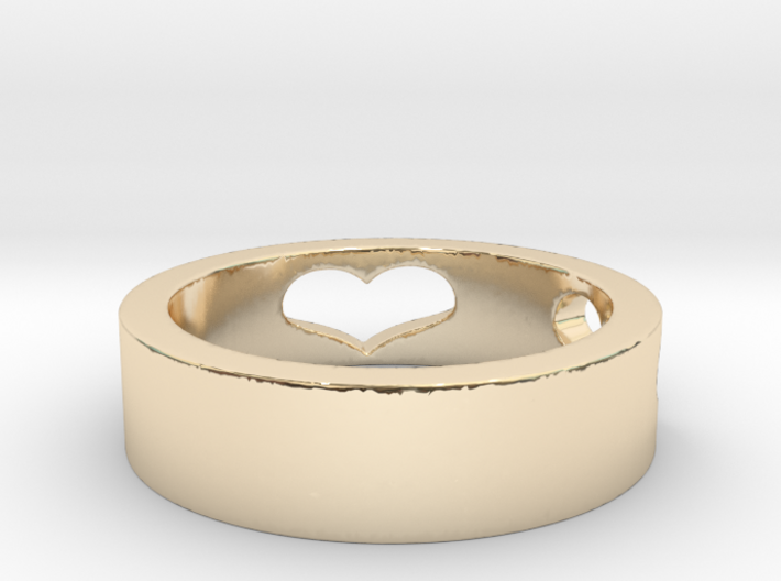 My Love Ring Size 8 3d printed