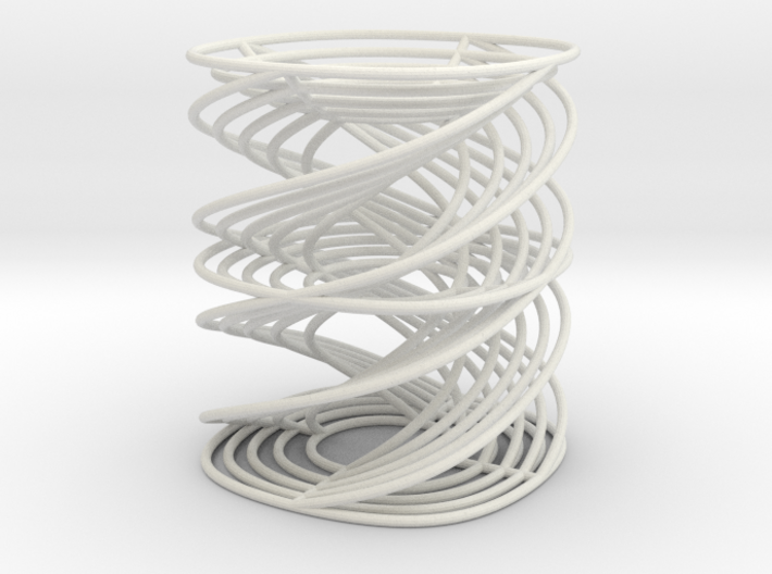 Edward's Curve Time Helices 3d printed