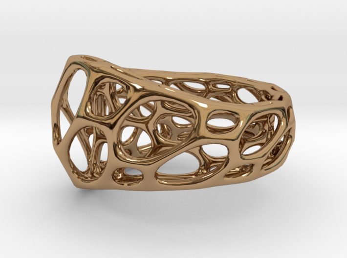 2-Layer Twist Ring 3d printed