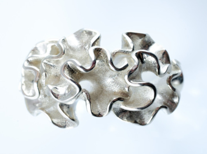 floraform | Cnidaria Ring 3d printed 