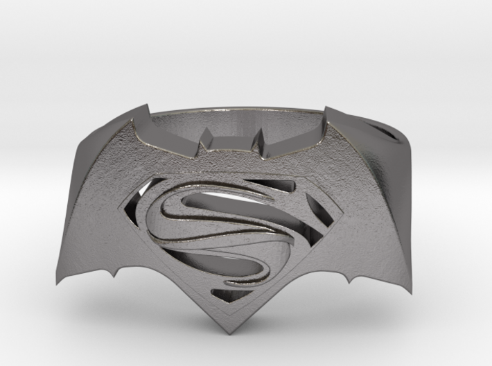 SuperMan Vs Batman Size 11 3d printed